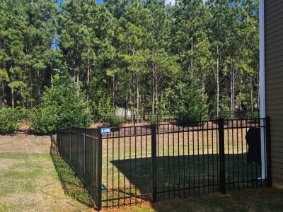Aluminum Fence Maintenance Project