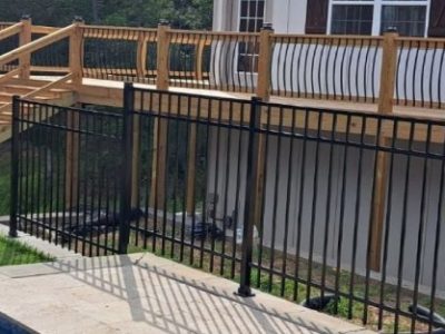 Home Aluminum Fence Installation Service