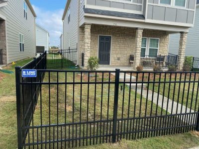 Metal Fence Installation