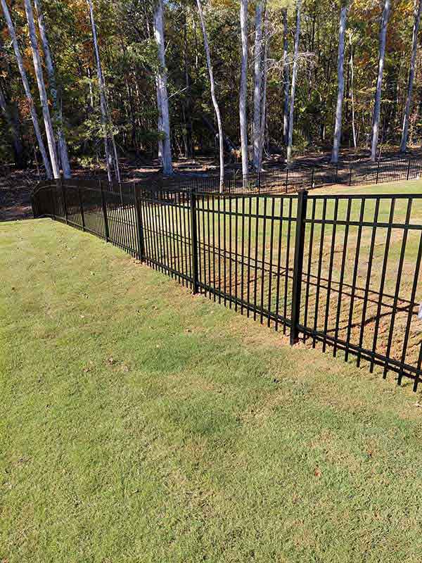Aluminum Fence Installations