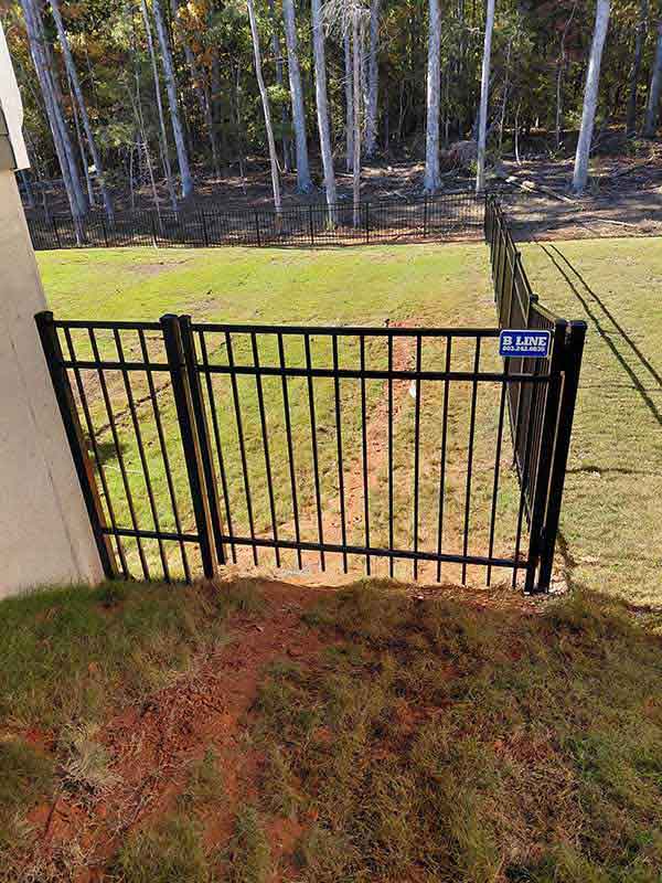 Aluminum Fencing Installation