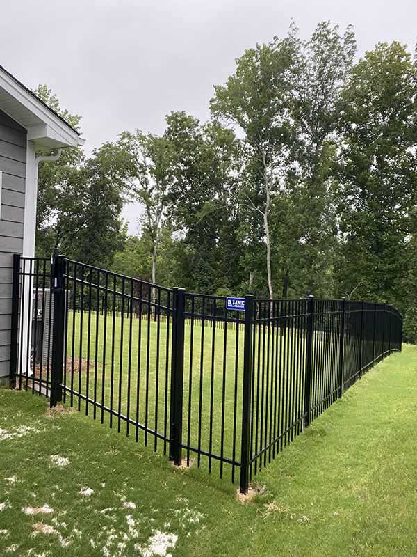 New Aluminum Fence Installation Project