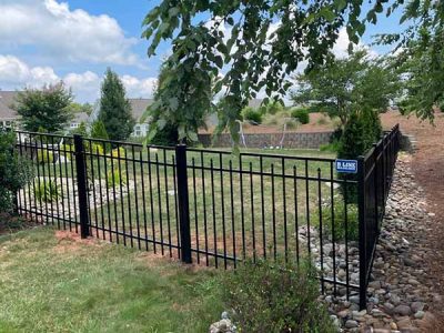 Quality Aluminum Fencing Project