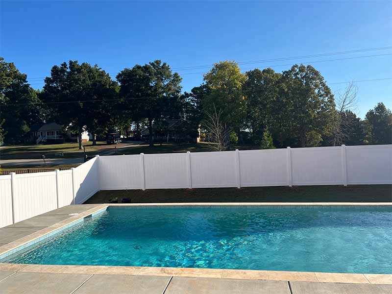 Vinyl Fence Installation