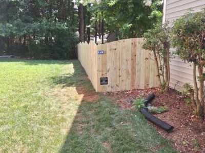 Wooden Privacy Fence